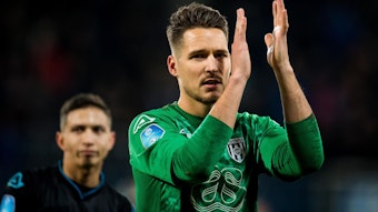 Uwe Kamps traut Torhüter Janis Blaswich den Sprung in die Bundesliga zu.