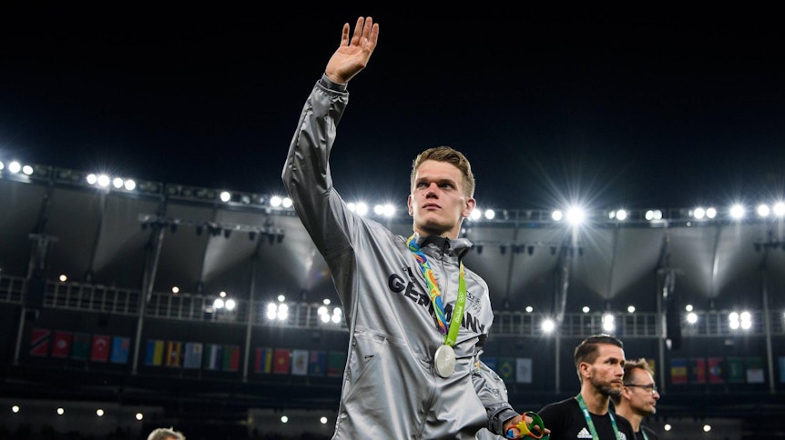 Matthias Ginter holte 2016 bei Olympia in Rio de Janeiro die Silbermedaille.