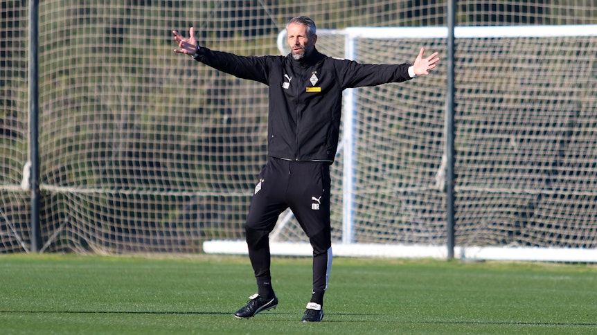 Marco Rose ist mit dem Trainingslager von Borussia Mönchengladbach in Jerez de la Frontera zufrieden.