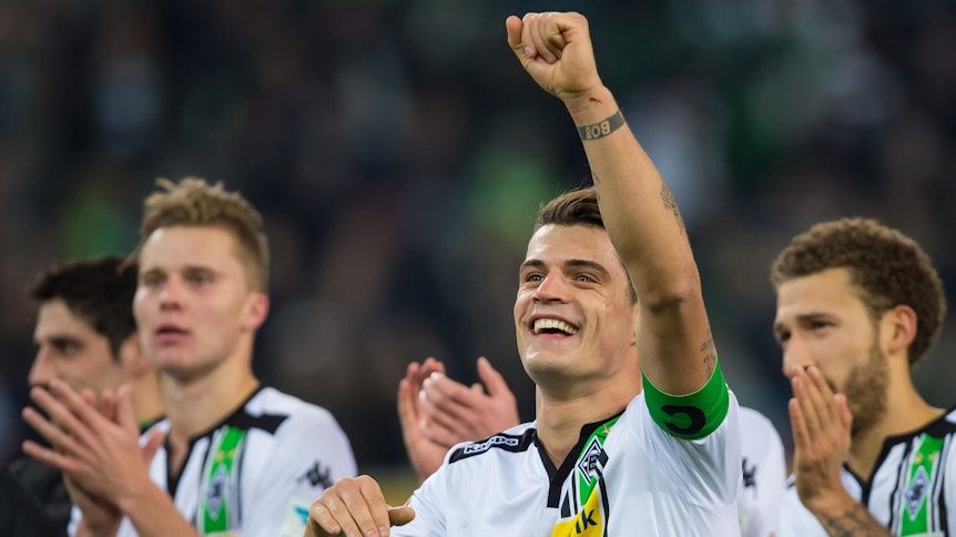 Granit Xhaka ging einst für 45 Millionen Euro von Borussia Mönchengladbach zum FC Arsenal – Vereinsrekord.