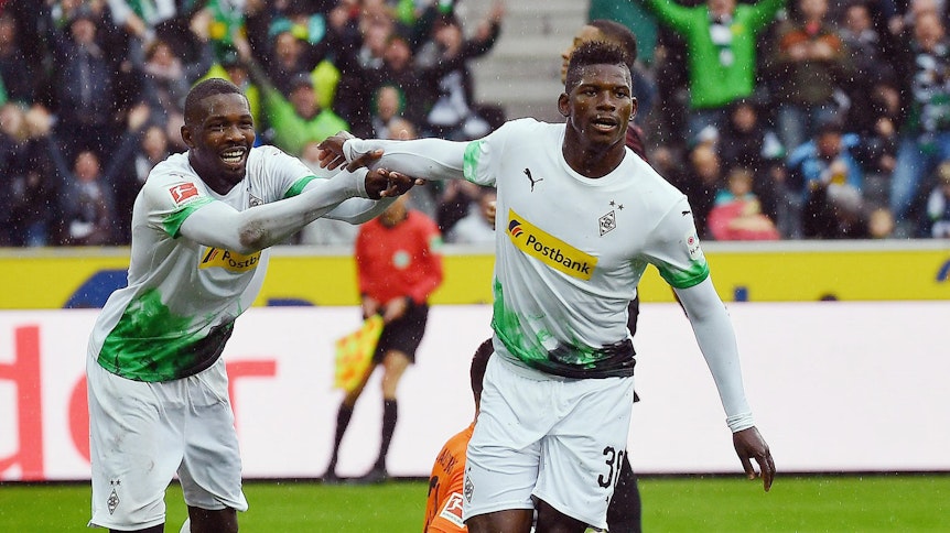 Marcus Thuram und Breel Embolo von Borussia Mönchengladbach haben ihren Marktwert gesteigert.