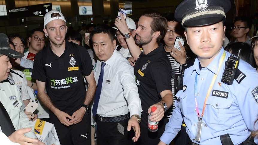 Borussia Mönchengladbach könnte auf der Suche nach einem neuen Hauptsponsor in China fündig werden.