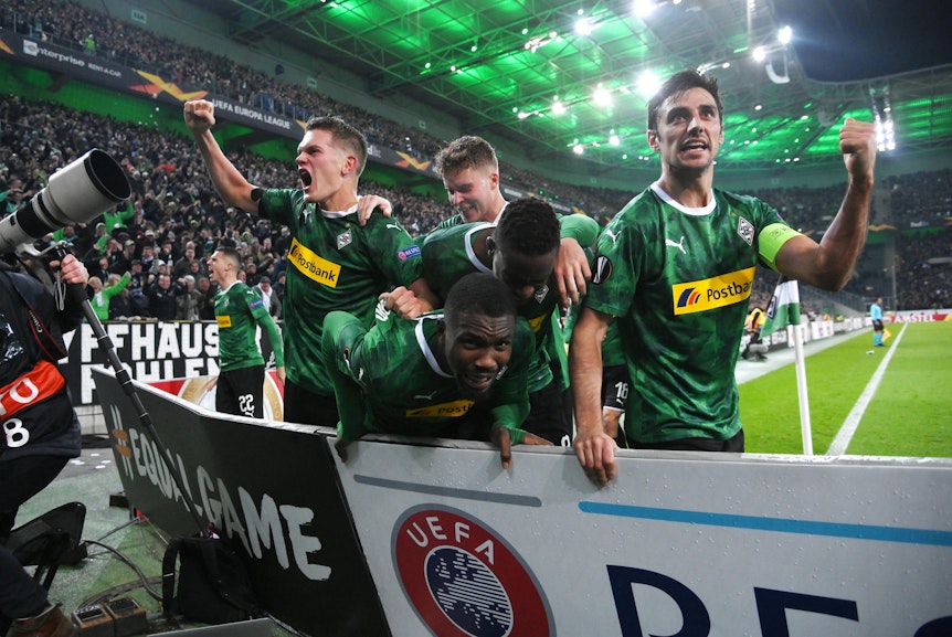 Marcus Thuram erzielte gegen Rom in der 95. Minute den Siegtreffer.