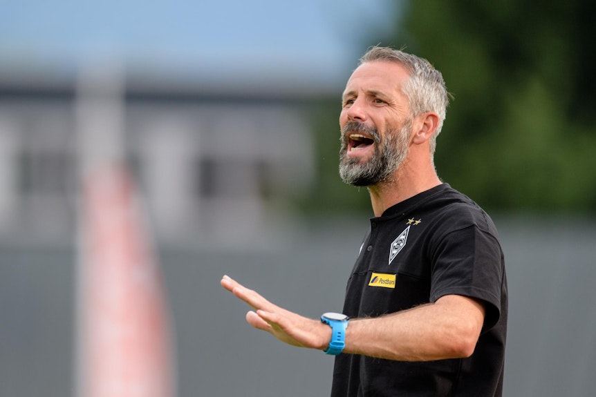 Durchschnaufen! Marco Rose verordnet seinen Borussen nun eine Pause.