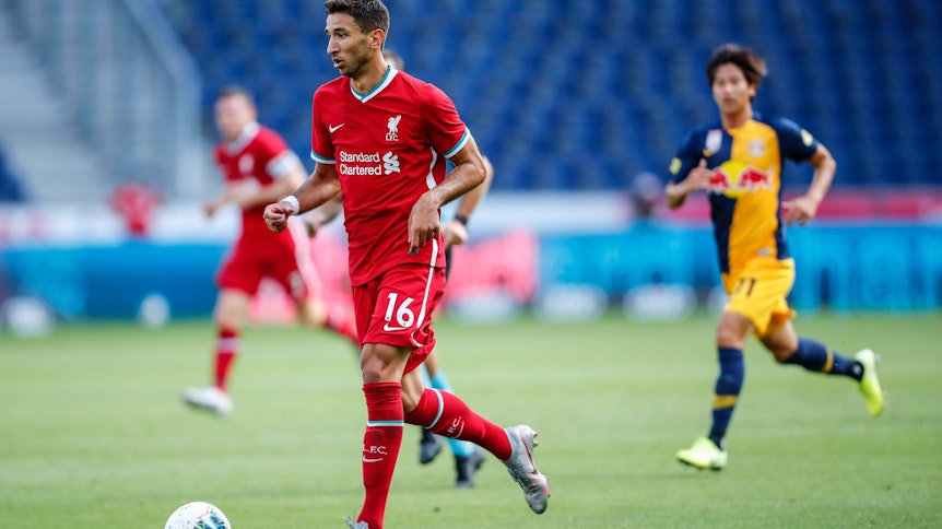 Marco Grujic im Liverpool-Trikot.