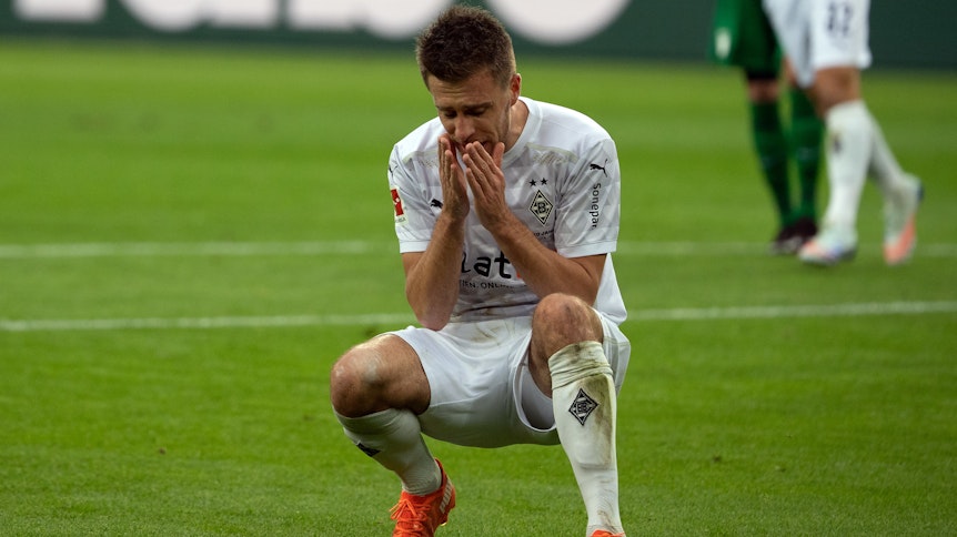 Patrick Herrmann und seine Fohlen haben gegen Augsburg erneut einen späten Ausgleich hinnehmen müssen.