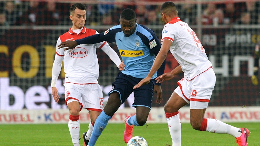 Marcus Thuram bereitete gegen Fortuna Düsseldorf zwei Tore vor.