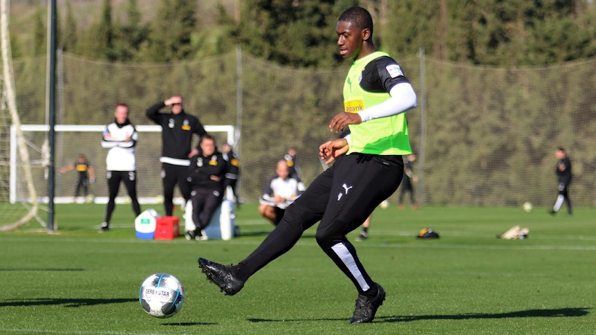 Mamadou Doucouré ist seit Jahresbeginn durchgehend fit und ohne Probleme.