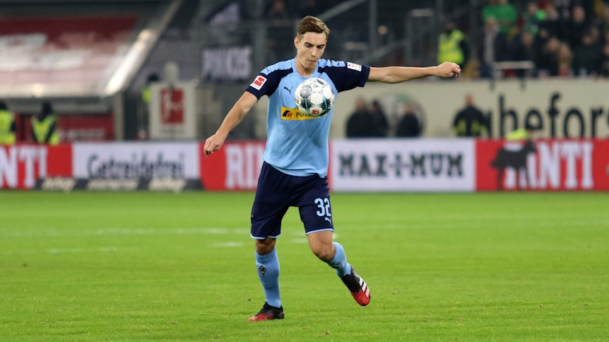 Florian Neuhaus nimmt Maß: Führt seine starke Form den Mittelfeldmann von Borussia Mönchengladbach noch zur Europameisterschaft? Oder geht es nach Tokio zu den Olympischen Spielen?