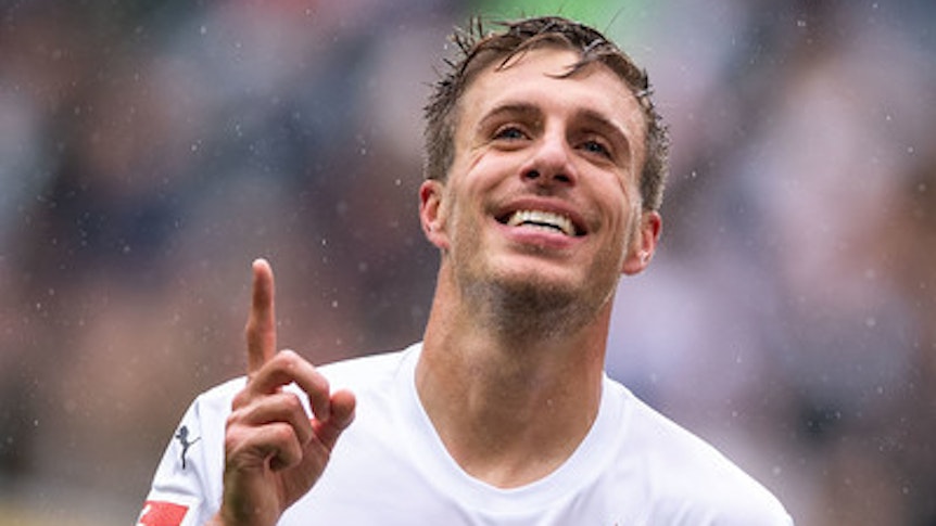 Im Hinspiel fegte Borussia den FC Augsburg mit 5:1 aus dem Stadion. Borussias Offensiv-Flitzer Patrick Herrmann erzielte dabei zwei Treffer.
