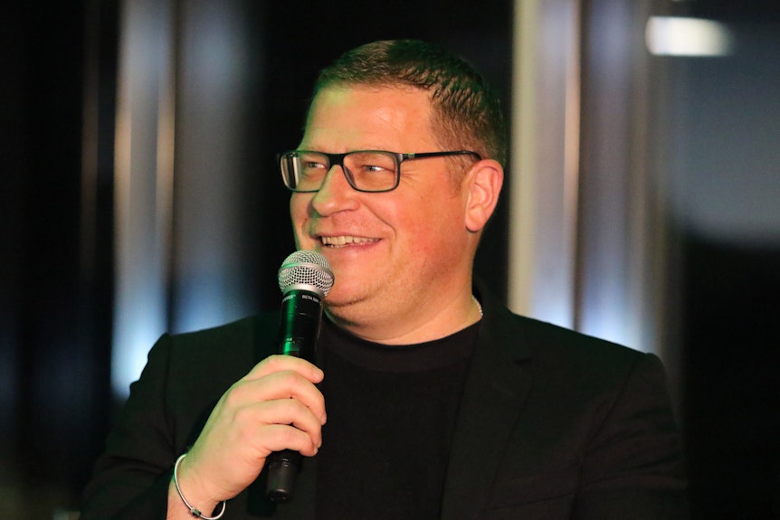 Max Eberl ist aktuell guter Dinge.