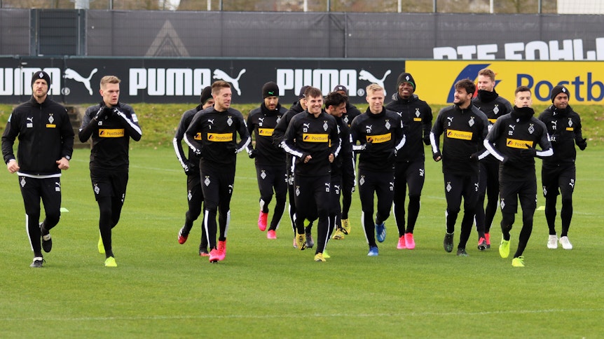 Trotz der Bundesliga-Pause wegen des Coronavirus sollen Gladbacher Profis weiter im Borussia-Park trainieren.