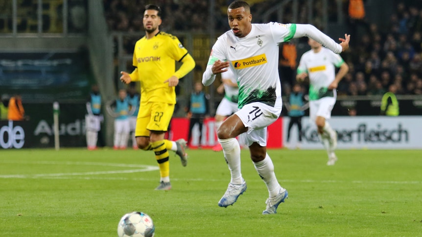 Der FC Barcelona soll sich im Winter mit einem Transfer von Gladbachs Stürmer Alassane Plea beschäftigt haben.