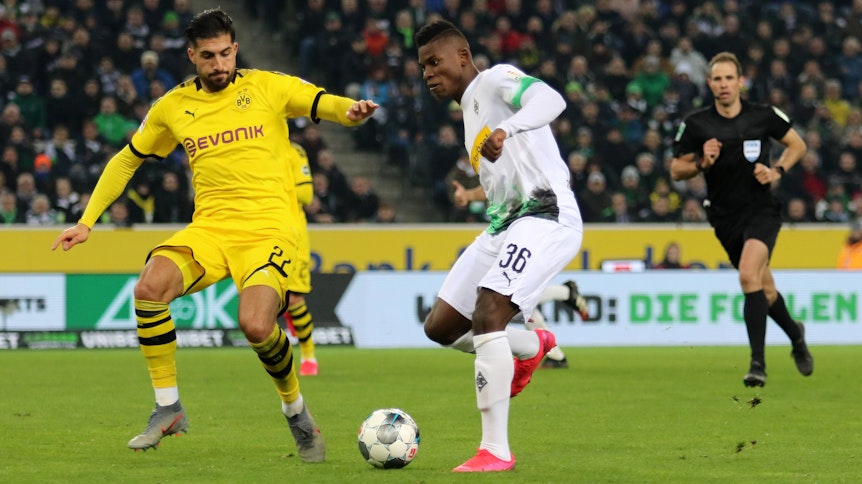 Gladbachs Breel Embolo legt vor dem Derby gegen Köln Extra-Schichten gegen seine Tor-Krise ein.
