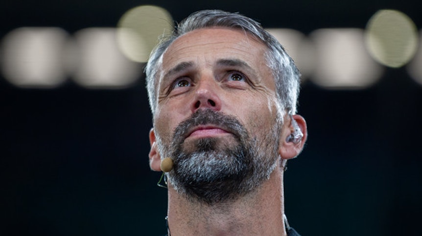 Trainer Marco Rose ist zuletzt viel zwischen Mönchengladbach und Leipzig gependelt, wo seine Familie lebt.