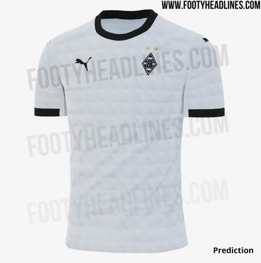 So soll das Heimtrikot von Borussia Mönchengladbach in der Saison 2020/21 von Puma aussehen.