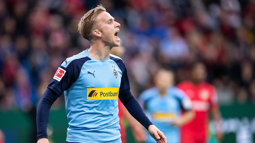 Oscar Wendt hatte zuletzt allen Grund zur Freude: Der Linksverteidiger von Borussia Mönchengladbach ist zum dritten Mal Vater geworden.