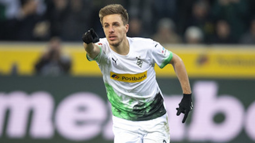 Volle Kanne nach vorne: Patrick Herrmann hat mit Borussia noch einiges vor. Und plant zudem schon die Zukunft als Familienvater in Mönchengladbach.