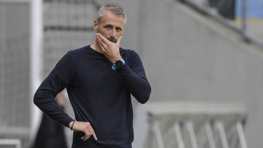Marco Rose von Borussia Mönchengladbach mag sich nur ungern vorstellen, dass auch die Saison 2020/21 zunächst mit Geisterspielen ausgetragen wird.
