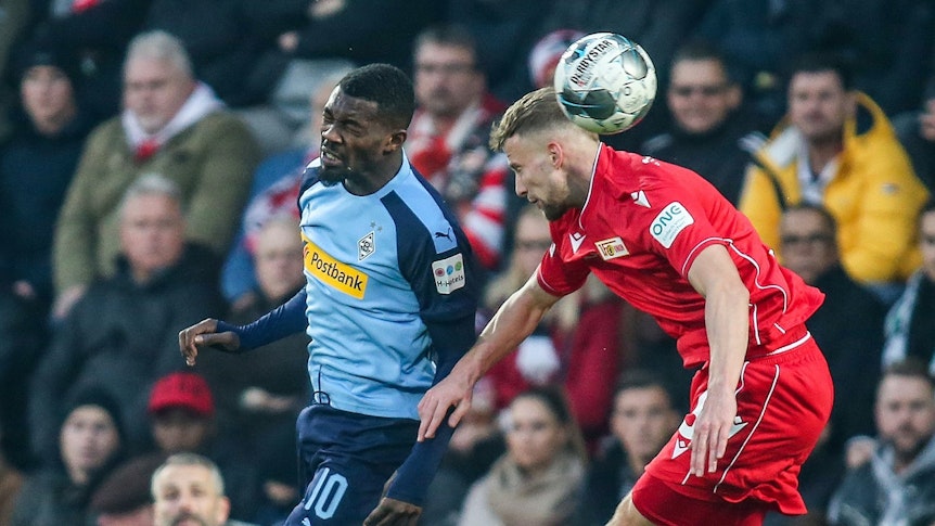 Borussia Mönchengladbach muss sich gegen Union Berlin auf viele hohe Bälle und Luftduelle einstellen.