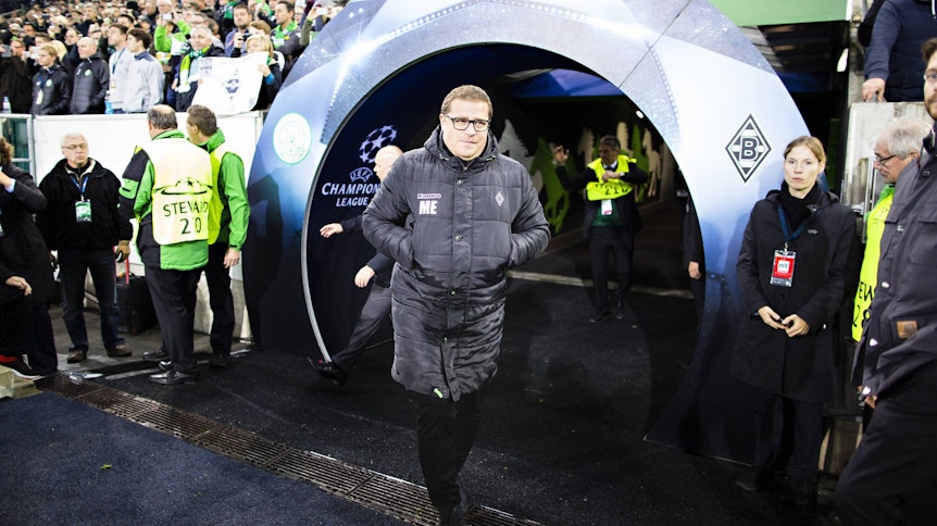 Borussia Mönchengladbach und Manager Max Eberl haben zuletzt 2016 in der Champions League gespielt.
