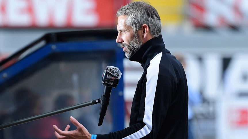 Trainer Marco Rose kann mit Borussia Mönchengladbach die Teilnahme an der Champions League nun aus eigener Kraft schaffen.