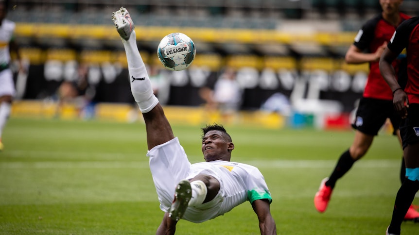 Nach seiner dreiwöchigen Verletzungspause war Breel Embolo bei Borussia Mönchengladbach der Stürmer, auf den es ankam.