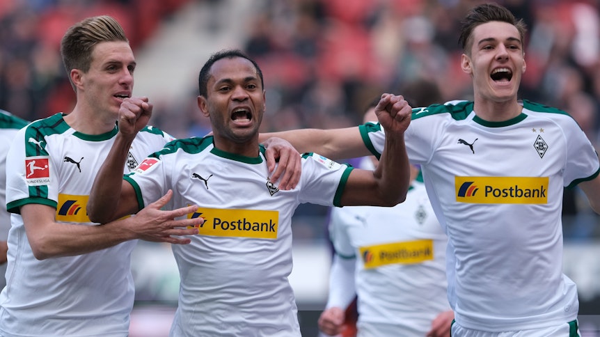 Gegen Hannover 96 erzielte Raffael am 13. April 2019 sein letztes Tor für Borussia Mönchengladbach.