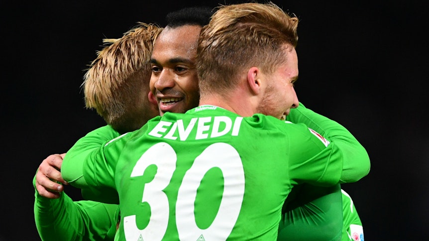 Am 18. November 2017 erzielte Raffael mit einem Traumtor in den Winkel bei Hertha BSC Berlin das zwischenzeitliche 3:0.