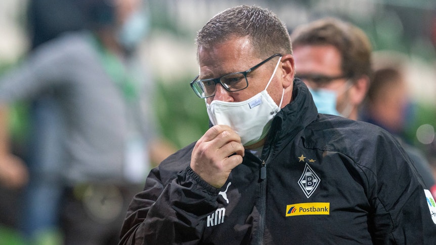 Max Eberl wird beim Spiel gegen den FC Bayern München nicht auf der Bank von Borussia Mönchengladbach Platz nehmen dürfen.
