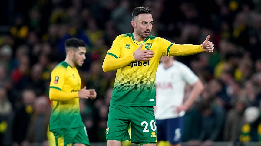Josip Drmic spielt seit 2019 bei Norwich City in der Premier League. Der Schweizer hat sich nun erneut als Sänger versucht.