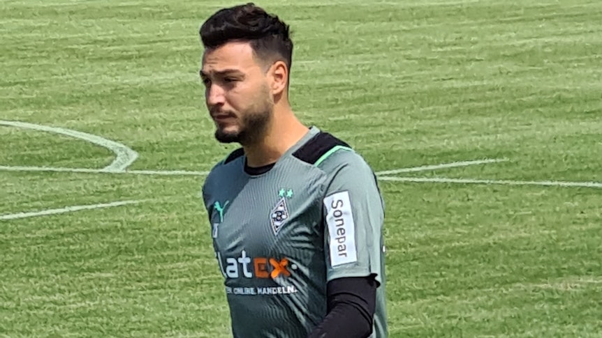 Ramy Bensebaini ist nach seinem Urlaub zurück im Borussia-Park. Am Mittwoch absolvierte er eine individuelle Einheit.