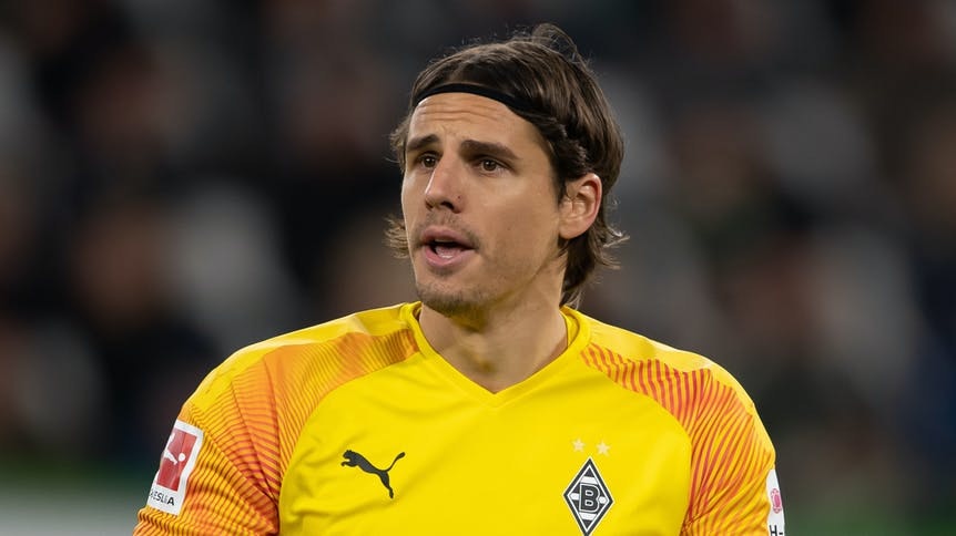 Borussia-Torhüter Yann Sommer beim Auswärtsspiel der Fohlen in Wolfsburg am 15.12.2019.
