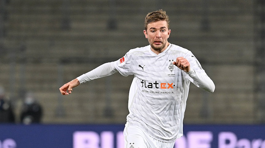 Christoph Kramer, Mittelfeldspieler der Gladbacher Borussia, bestreitet bei Union Berlin (30. Januar 2021) sein 200. Bundesliga-Spiel.