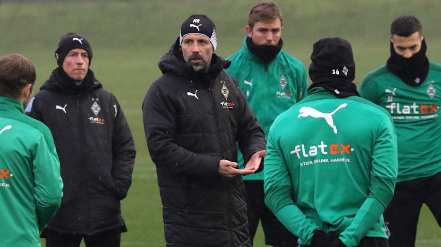 Marco Rose ist seit 2019 Trainer bei Fußball-Bundesligist Borussia Mönchengladbach.