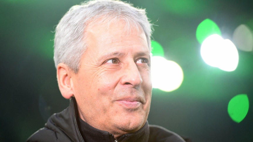 Lucien Favre, ehemaliger Trainer von Borussia Mönchengladbach, am 7. März 2020 als Trainer von Borussia Dortmund im Borussia-Park.