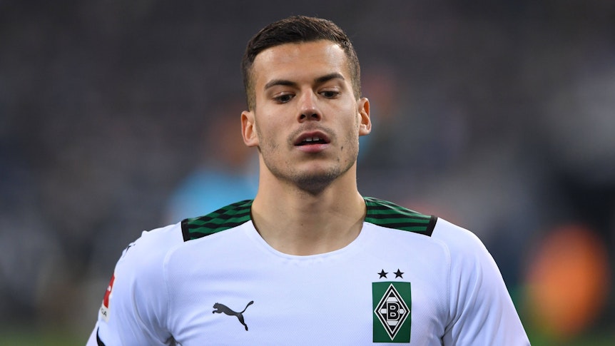 Laszlo Benes von Fußball-Bundesligist Borussia Mönchengladbach. Auf diesem Foto ist der Mittelfeldspieler am 20. November 2021 im Borussia-Park zu sehen.