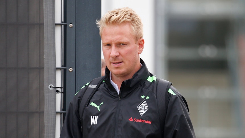 Mike Hanke, hier beim Duell der U19 von Borussia Mönchengladbach am 3.Oktober 2021.