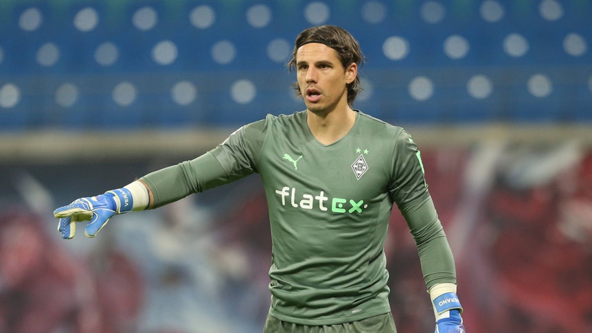 Yann Sommer, Torwart von Borussia Mönchengladbach, hier am 11. Dezember 2021 im Spiel der Gladbacher bei RB Leipzig.