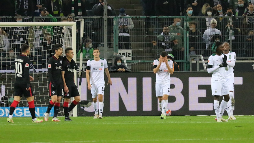 15.12.2021, Mönchengladbach, GER, Fussball, Herren, BL, Saison 2021/2022, Borussia Moenchengladbach BL Bor. Mönchengladbach vs. Eintracht Frankfurt