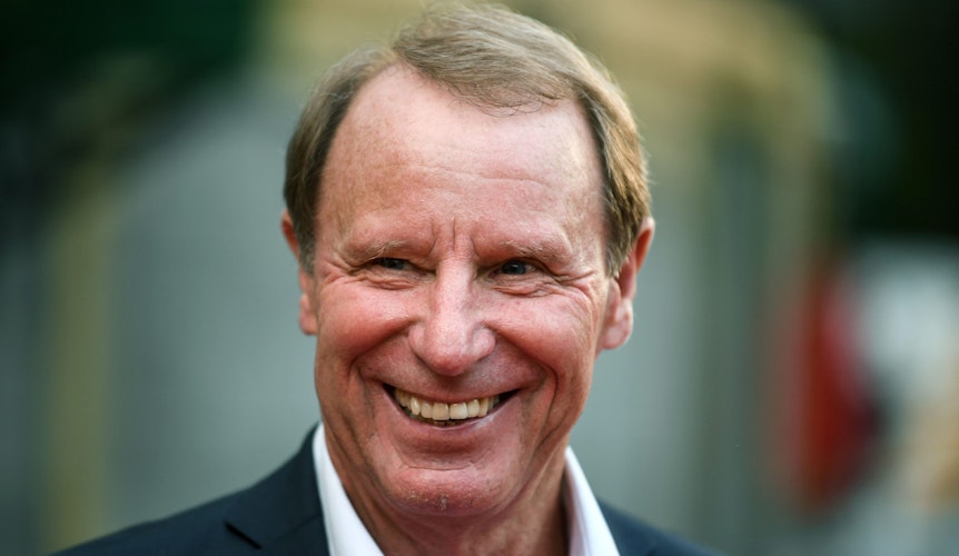 Der ehemalige Bundestrainer und Spieler von Borussia Mönchengladbach, Berti Vogts (12. September 2018), hat sich zur sportlichen Situation bei der Fohlen-Elf geäußert. Vogts lächelt.