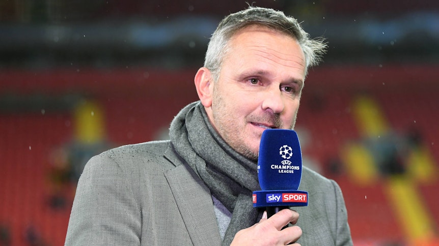 Ex-Nationalspieler Dietmar Hamann, hier zu sehen am 19. Februar 2019, hat sich in seiner Funktion als TV-Experte bei „Sky“ zum Trainer-Thema in Gladbach geäußert.