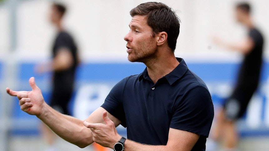Weltmeister Xabi Alonso, auf diesem Foto am 20. July 2019 zu sehen, hat seinen Trainer-Vertrag bei Real Sociedad San Sebastián verlängert.