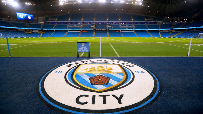 Das Ethihad Stadium von Manchester City am 3. Januar 2019, in dem die Gladbacher das Rückspiel des Champions League Achtelfinales bestreiten.