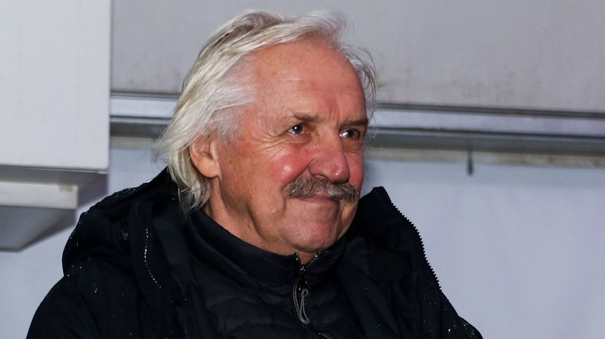 Kult Trainer Dragoslav Stepanovic bei Weihnachtsfeier der SG Egelsbach am 08 Dezember 2018.