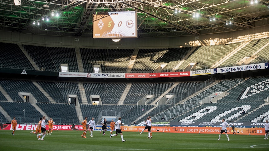 Am Sonntag feierten die Fohlen einen deutlichen 5:0-Sieg gegen Arminia Bielefeld.