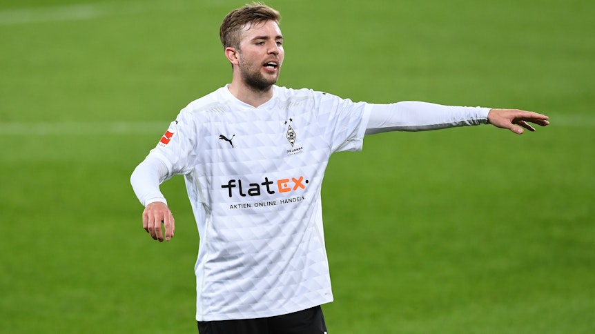Gladbachs Mittelfeldspieler Christoph Kramer, hier zu sehen am 21. April 2021 während des Bundesliga-Duells bei 1899 Hoffenheim.