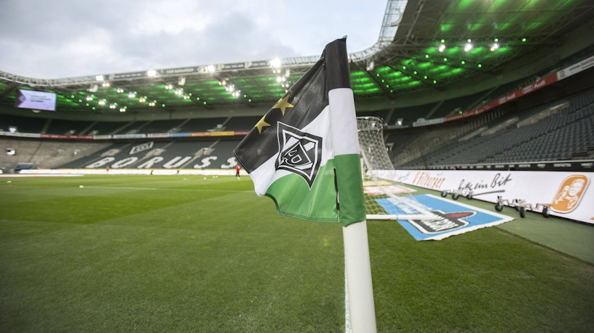 Gladbachs Stadion, der Borussia-Park, am 11. März 2020.