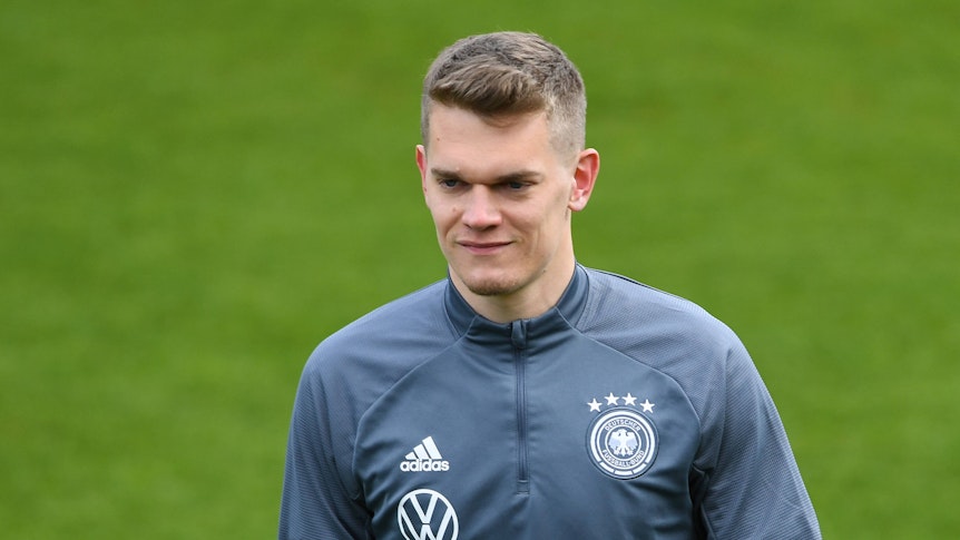 Matthias Ginter im Trainingslager der deutschen Fußball-Nationalmannschaft in Seefeld (Österreich).
