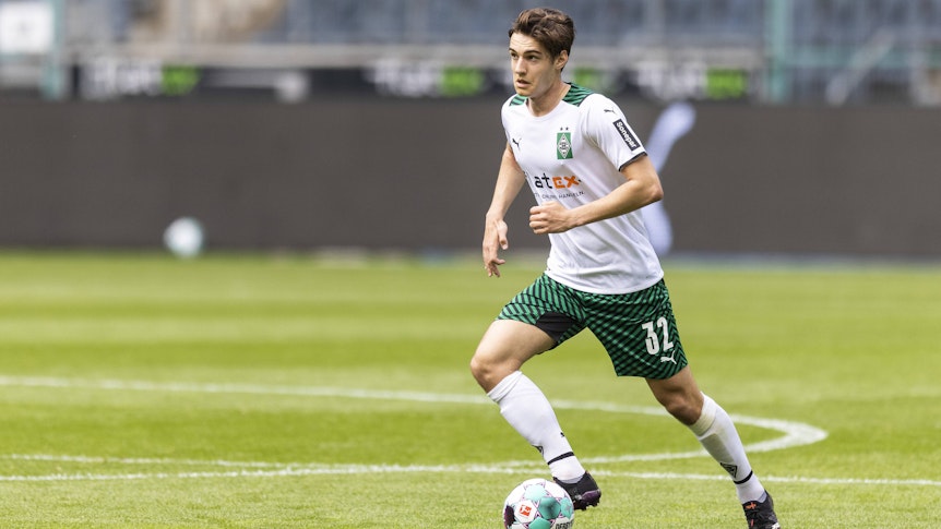 An Gladbachs Florian Neuhaus, hier am 15. Mai 2021, soll der FC Liverpool interessiert sein.